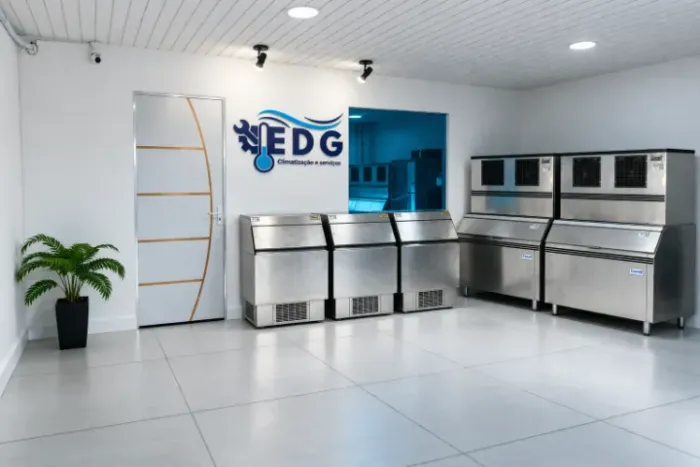 Máquina de gelo everest - Aluguel em todo o RJ - Sem dor de cabeça