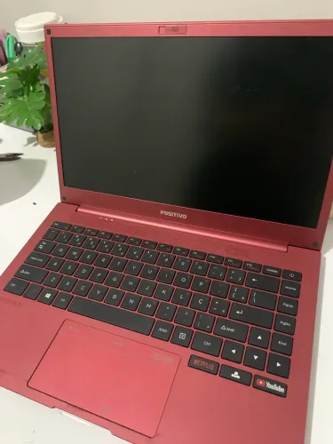 Notebook positivo motion red