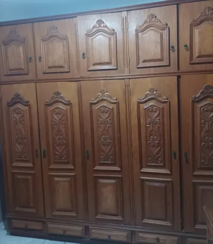 Jogo De Quarto de Madeira Maciça