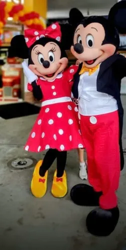 Fantasia Mickey e Minnie Mouse 