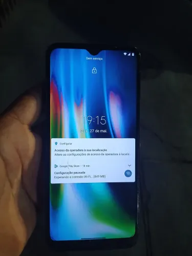 Moto g9 play 64 gb aceito cartão 