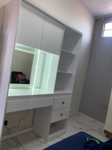 Penteadeira Camarim Lume 136cm (Nova Direto da Fábrica)