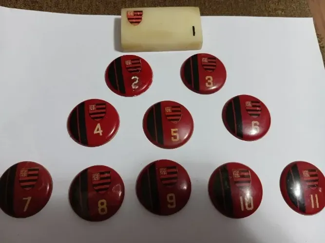 Botão Futebol Flamengo Brianezi Relíquia 2a. Fase Completo