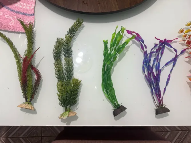 Enfeites para aquário (artificial) 