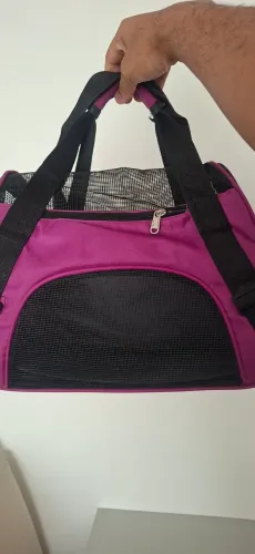 Bolsa Pet Avião Transporte Cães Gatos Até 7,5kg Viagem Mala<br>