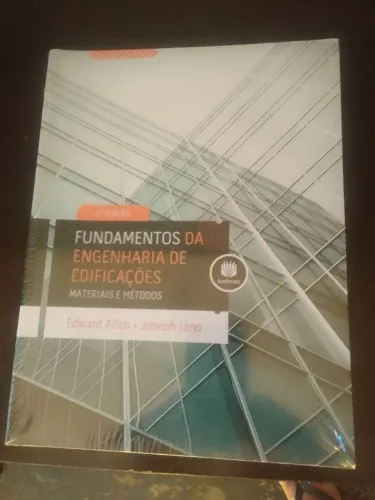 Livro Fundamentos Da Engenharia De Edificações - 5ª Ed. - NOVO