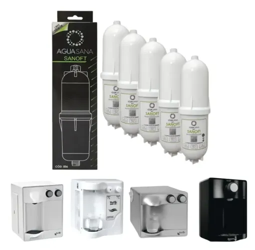 Kit 5 Refil filtro vela Soft superzon
