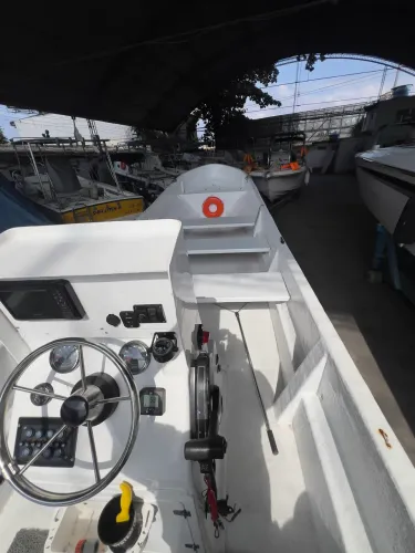 Lancha panga Fishing 25 pés 115 hp 4t Mercury - ZERO