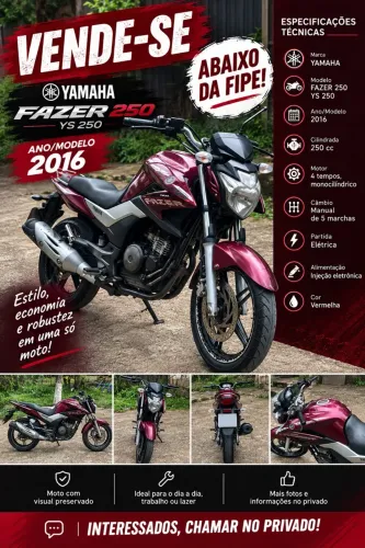 Yamaha YS 250 Fazer/ Fazer L. Edition /blueflex 2015
