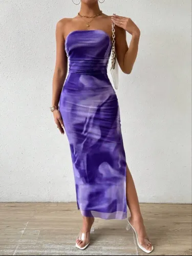 Vestido Lilás
