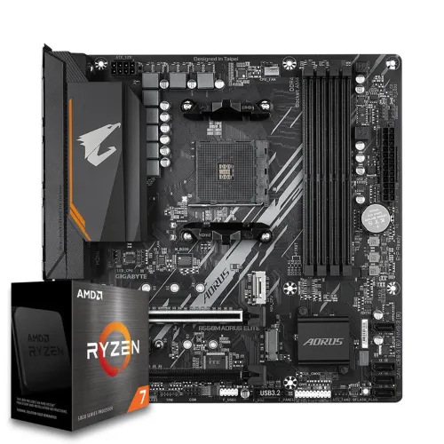 Ryzen 7 5800x + B550m Aorus elite AMD AM4