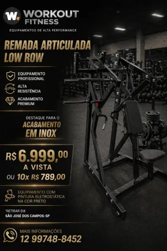  Remada Articulada Low Row