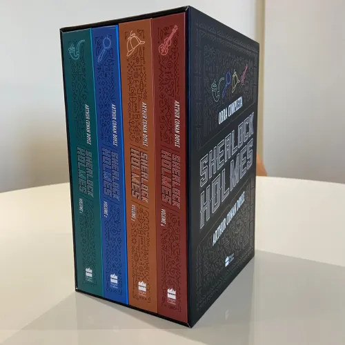 Box Sherlock Holmes Obra Completa 4 Livros Capa Dura