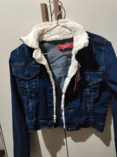 Jaqueta jeans feminina