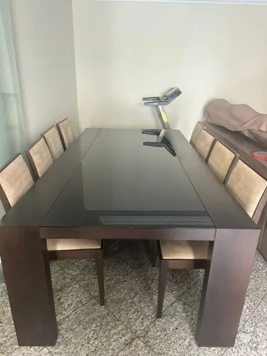 MESA DE JANTAR MASOTTI + 10 CADEIRAS - ALTO PADRÃO