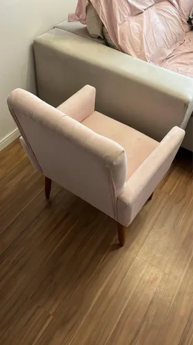 Poltrona Rosa Penteadeira 