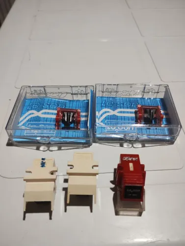Kit 3 cápsulas leson 2 agulhas leson seminovas 