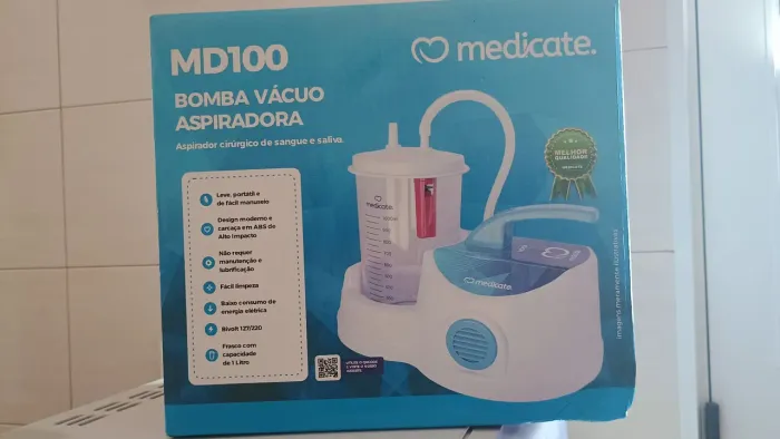 Bomba Aspiradora de Secreção Medicate