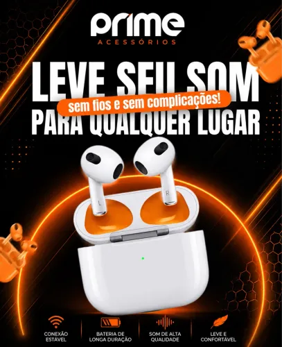 Fone de Ouvido Bluetooth Sem Fio - Liberdade e Qualidade de Som