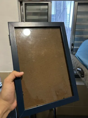 Quadro vidro intacto