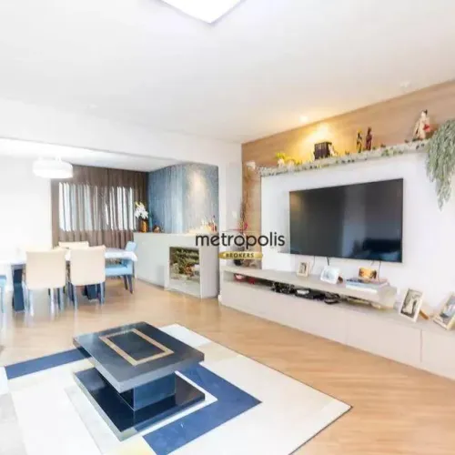 Sobrado com 3 dormitórios à venda, 280 m² por R$ 840.000,00 - Utinga - Santo André/SP