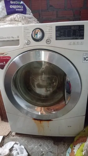 Lava e seca pra retirar peça