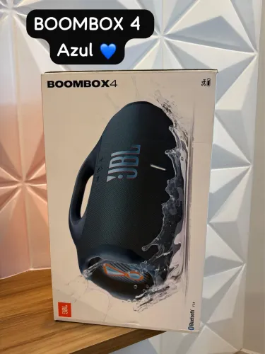 JBL BOOMBOX 4 AZUL LANÇAMENTOS LACRADO NA CAIXA NOVA
