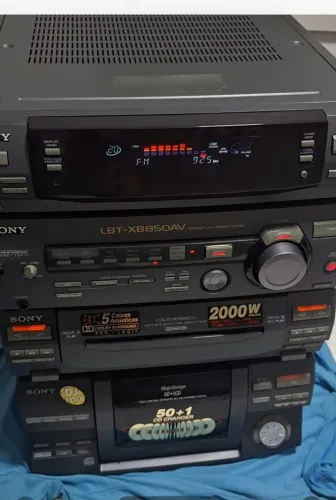Aparelho de som Sony LBT-XB850AV não envio somente hoje 