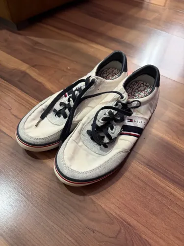 Tênis Sapatênis Original Tommy Hilfiger Branco