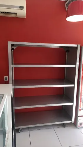 Prateleira aço inox