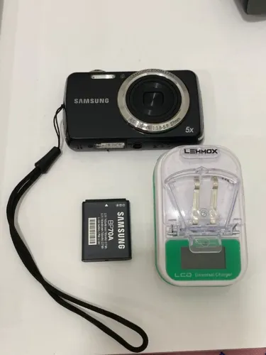 Câmera digital samsung pl20 preta