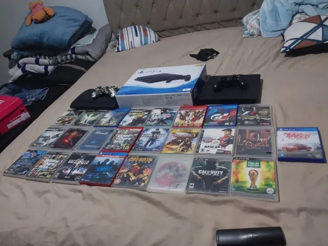 Ps3 mais PS4 com jogos originais 