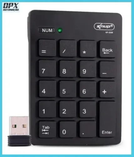 Teclado Numérico Wireless