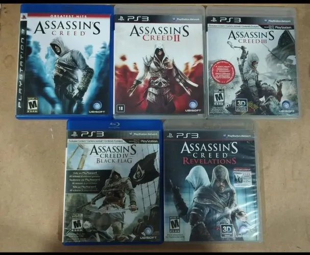 Combo Assassins Creed PS3 Original