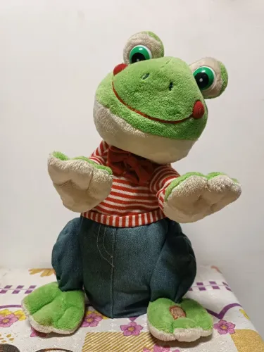 Frog Australian Singer Pelúcia