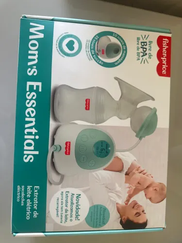 Extrator de leite elétrico fisher price 