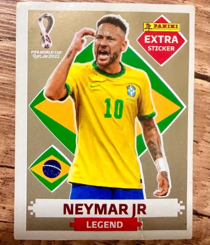 Figurinha Neymar 2022