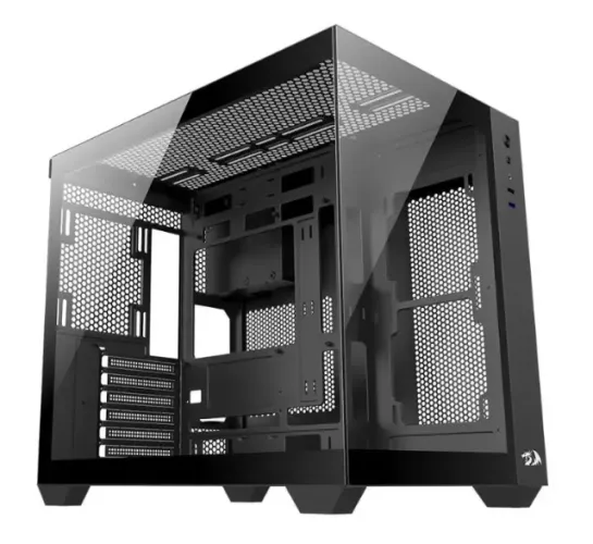 Gabinete Gamer Redragon, ATX grande, lateral em vidro, novo, lacrado, com garantia!