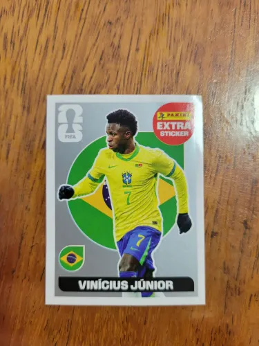 FIGURINHA LEGEND VINI JR PRATA COPA 2026