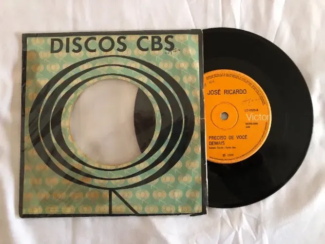José Ricardo: Preciso De Você Demais (1969) Vinil Compacto
