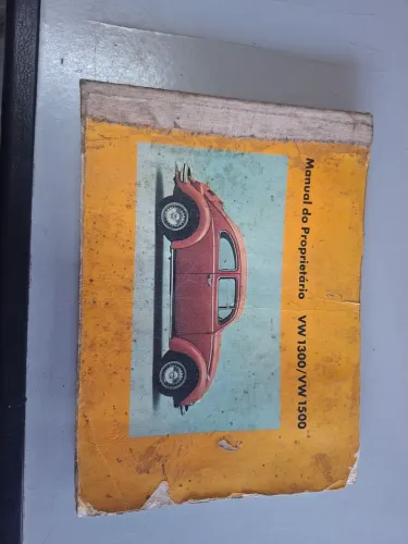 Manual do proprietário VW 1300/1500