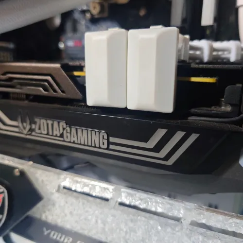 Adaptador placa de vídeo 180 graus