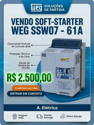 Soft Starter SSW07 de 61A