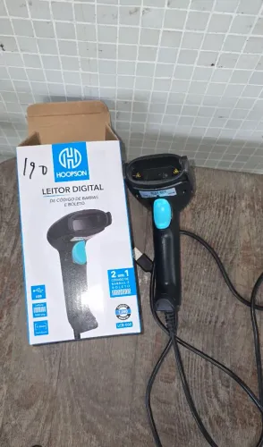 Leitor de código de barras hoopson LCB-02 esta funcionando perfeitamente aceito proposta