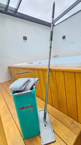 Vendo Mop Lava e Seca Noviça usado somente uma vez