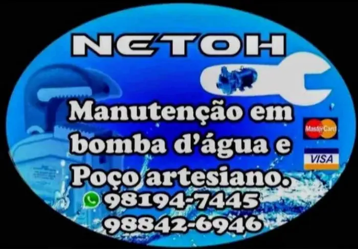 Manutenção em bomba d'água e poço artesiano.