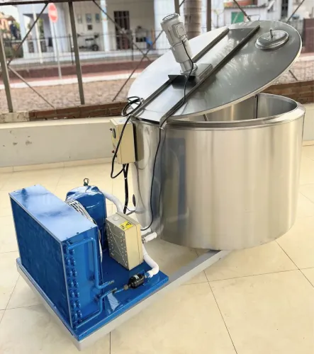 Resfriador Misturador Tanque Tina de 500 Litros de Leite Sorvetes açaí Água