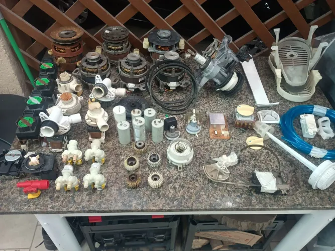Lote de peças para máquina de lavar