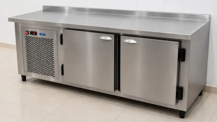 Balcão refrigerado 220v Inox profissional