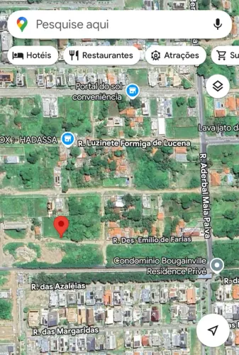 Lote 12 x 32 no Portal do Sol